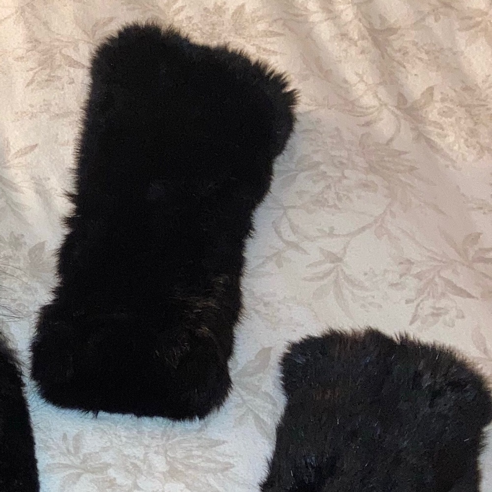 Spanish Rabbit Fur Boot Toppers (comes with 2)